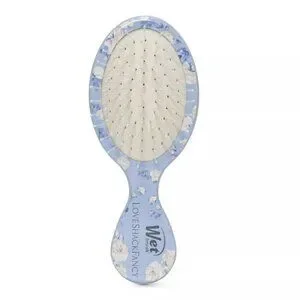 NWT - LoveShackFancy x Wet Brush - Mini Detangler - Rosettes - Blue Wet Brush x Love Shack Fancy Mini Detangler Hair Brush  main image 2